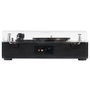 Fonestar Tocadiscos Hi-Fi VINYL-25AMP con Altavoces Integrados, Grabador USB, 3 Velocidades (33/45/78 RPM) y Cubierta Anti Polvo - Color Negro